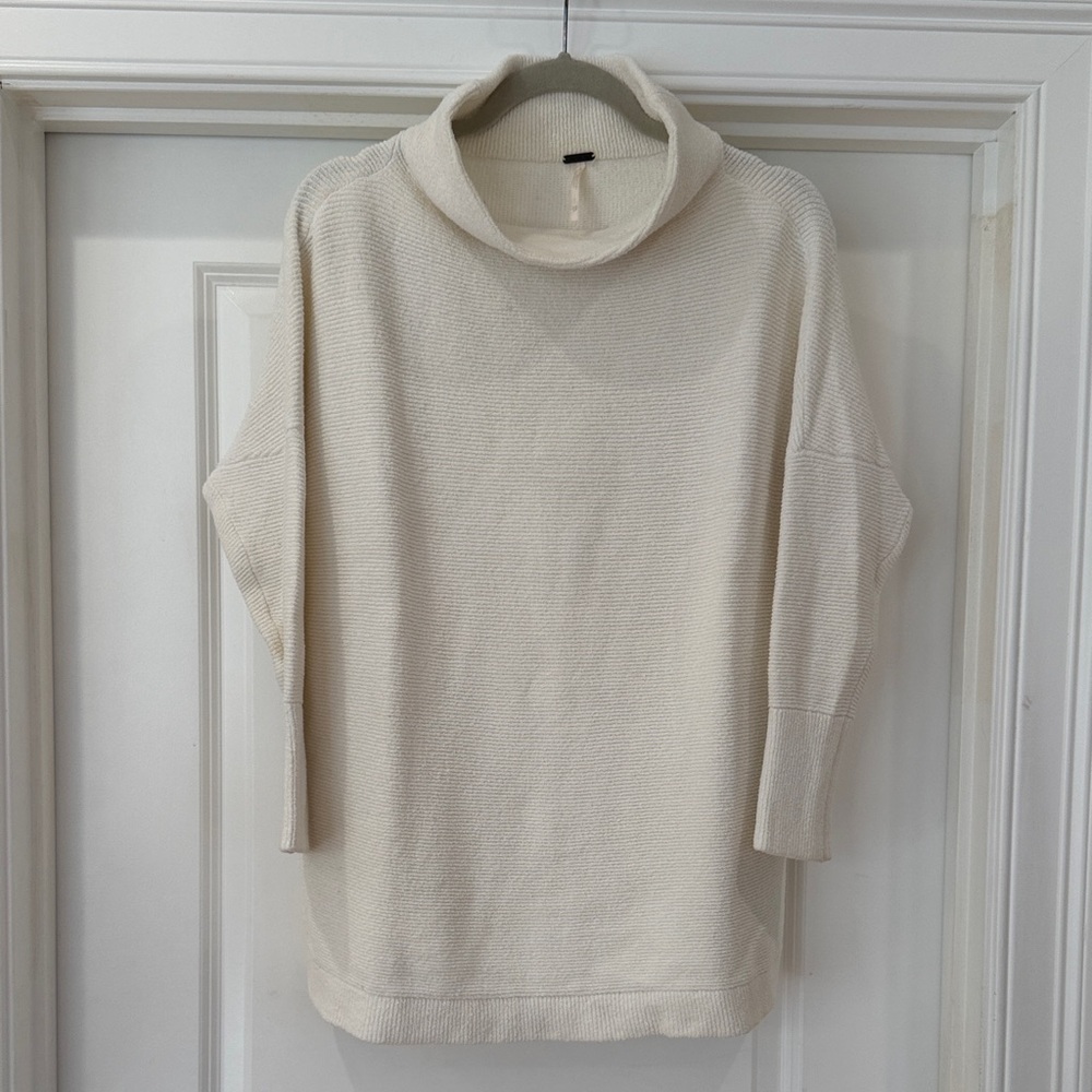 Free People Mockneck Tunic Sweater